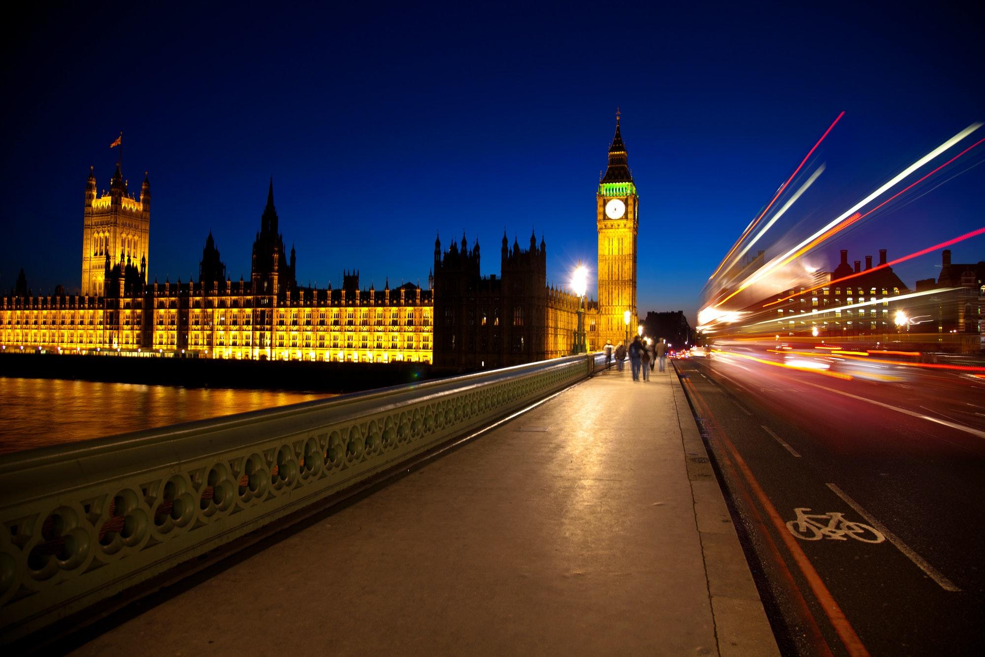 Big ben at night